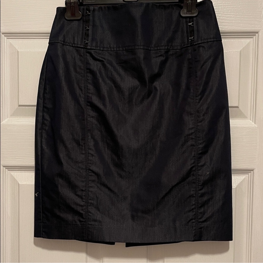 Express Dark Denim Pencil Skirt Size 8